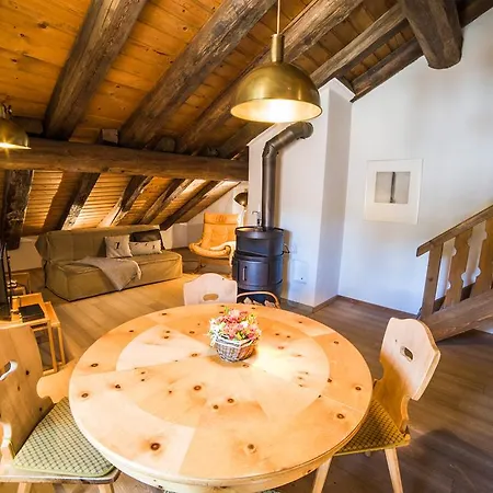Chesa Michel Appartement Bever Kamer foto